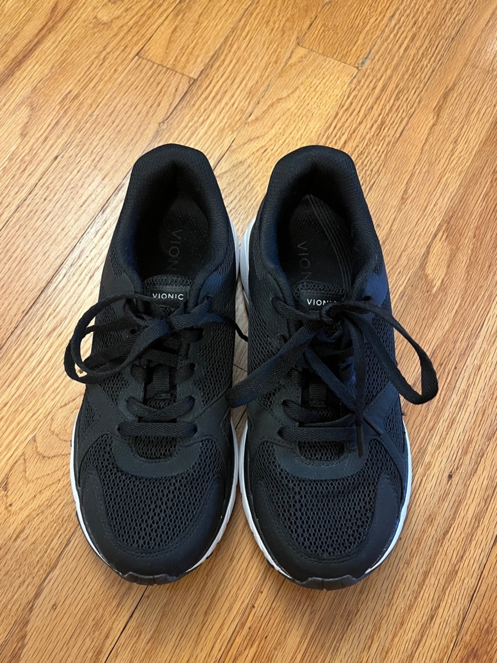 Vionic Tokyo Black Mesh Lace-Up Sneakers - Picture 2 of 5